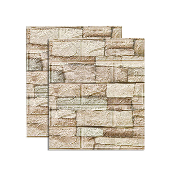 BowLift | Country House Wall Shelf 3D Brick Living Room Wall Panel Set of 2