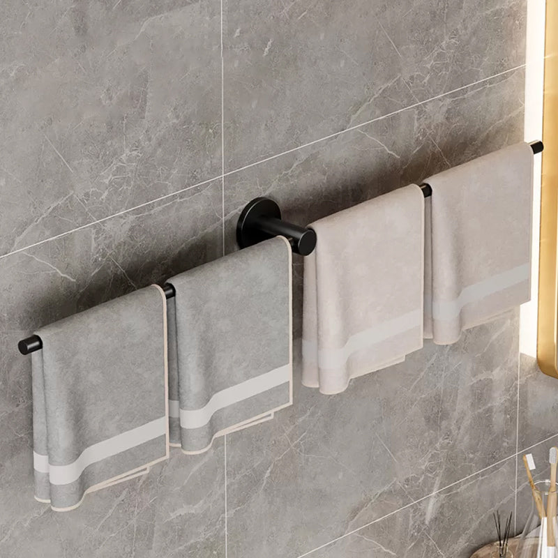 BowLift | 2-piece modern bathroom accessory set towel bar made of stainless steel