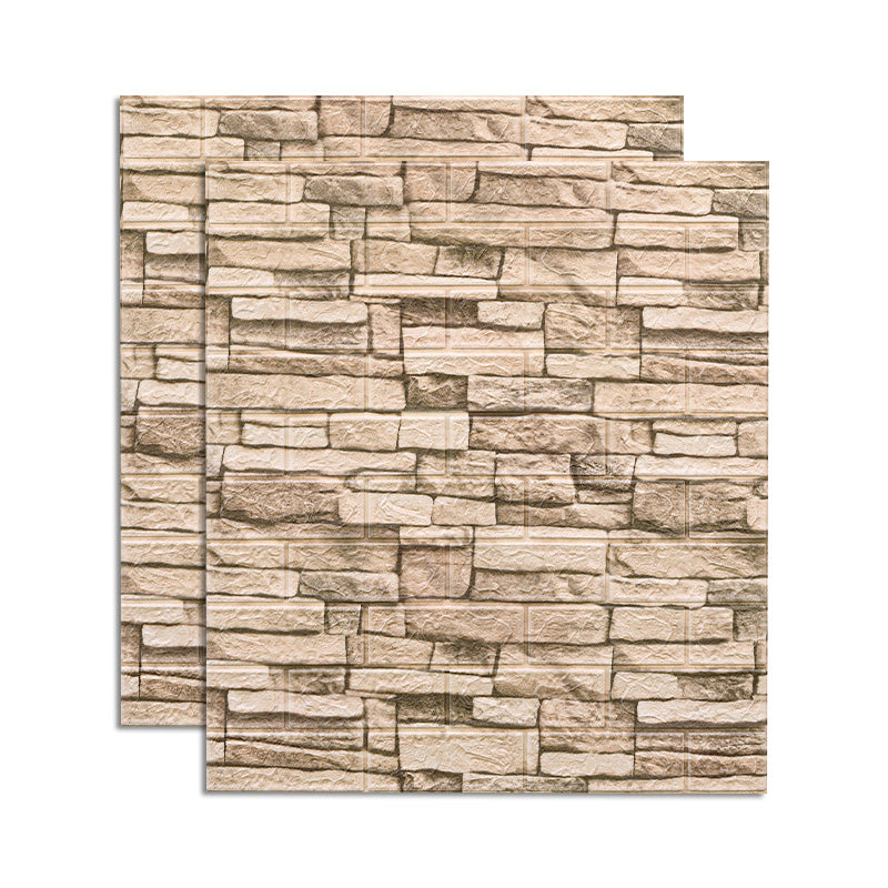 BowLift | Country House Wall Plank 3D Brick Bathroom Living Room Wall Panels Set of 2