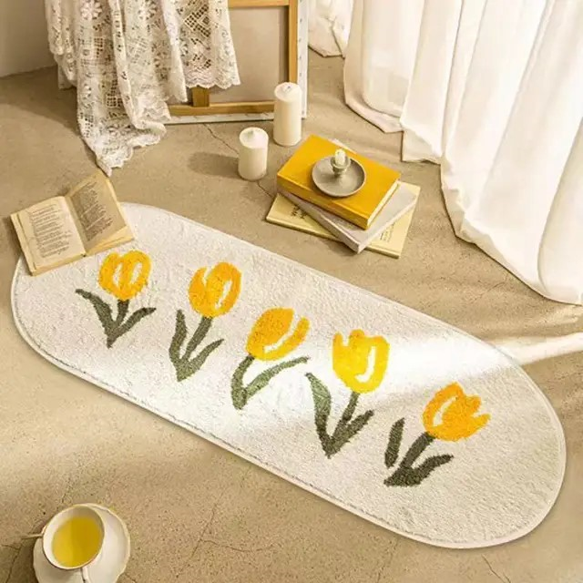 BowLift | Nightstand Tulips Rug