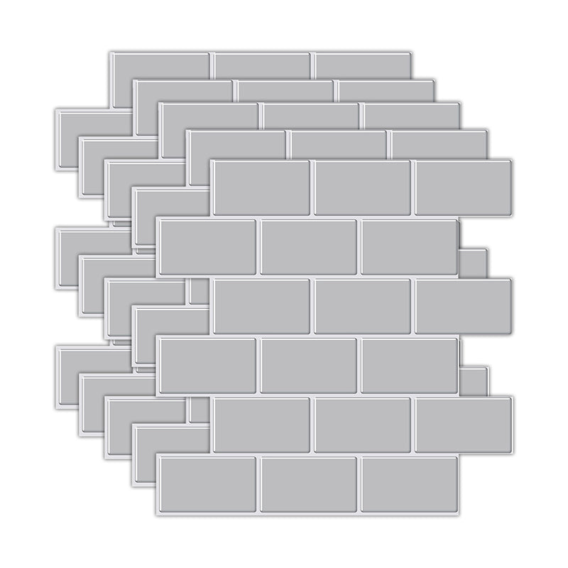 BowLift | Peel and Stick Tiles Subway Rectangle Waterproof PVC Tile-Peel & Stick for the Kitchen 10-Pack