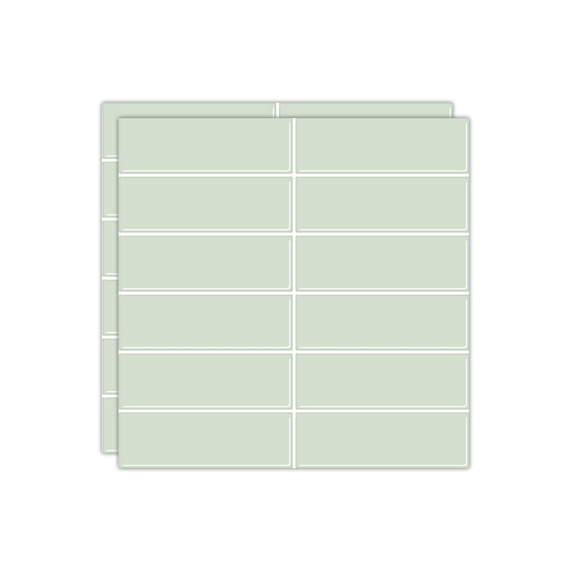 BowLift | Peel and Stick Tiles Waterproof Plastic Rectangular Peel & Stick Tile for the Kitchen 2-Pack