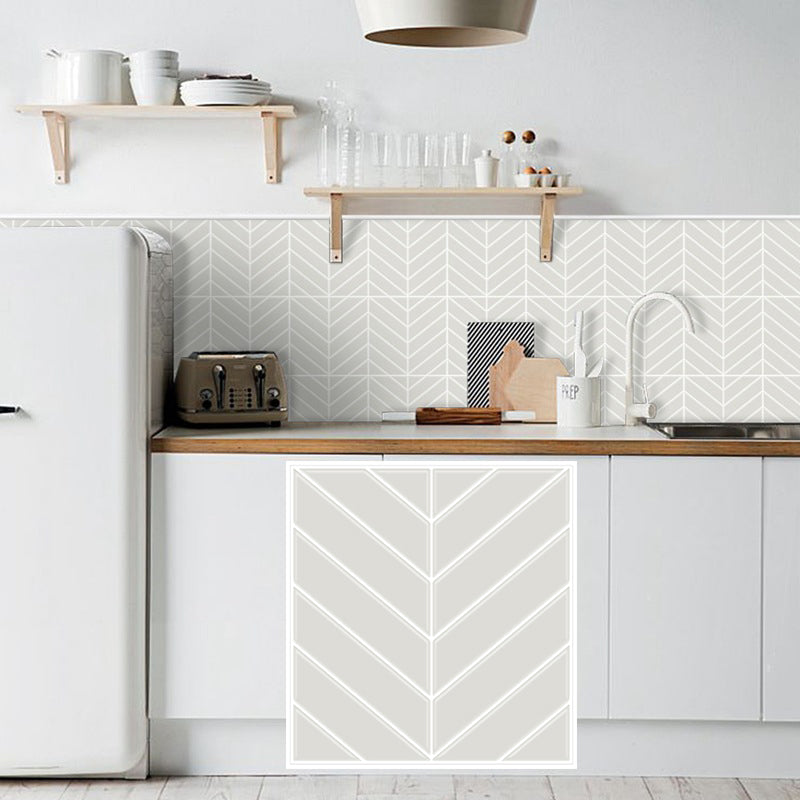 BowLift | Peel and Stick Tiles Waterproof Plastic Rectangular Peel & Stick Tile for the Kitchen 2-Pack