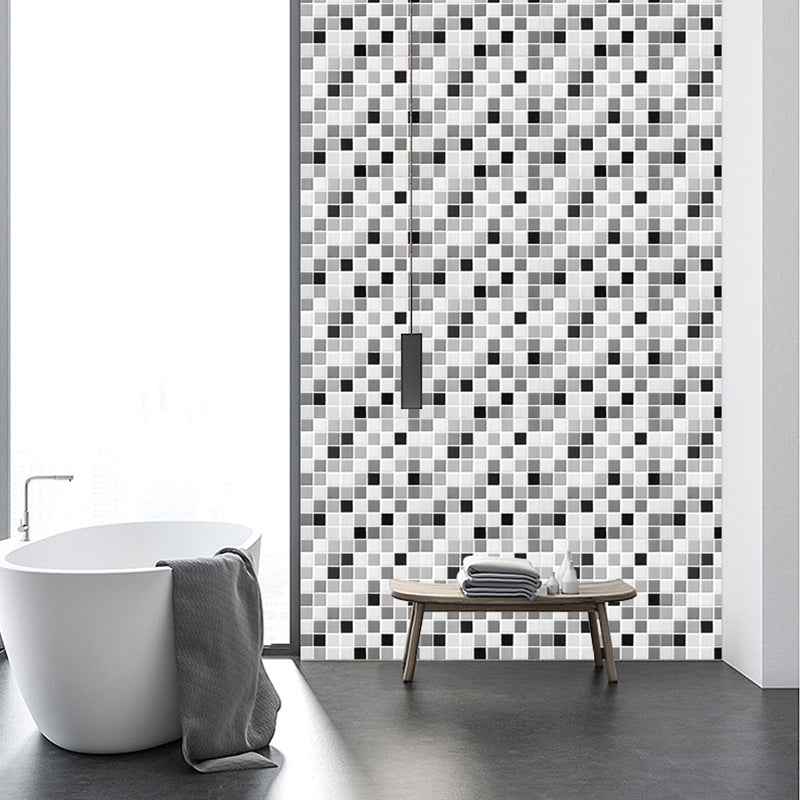 BowLift | Tile Stripping & Gluing Square Mosaic PVC Stain Resistant Stripping and Gluing Plates for Shower 5 Pack