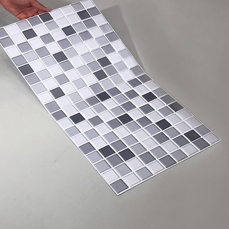 BowLift | Tile Stripping & Gluing Square Mosaic PVC Stain Resistant Stripping and Gluing Plates for Shower 5 Pack