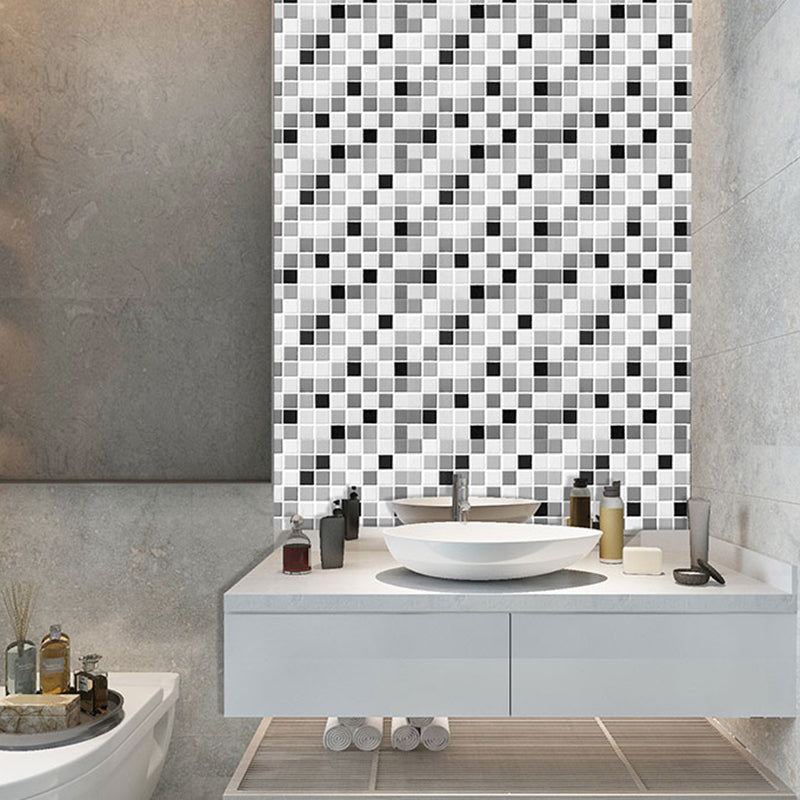 BowLift | Tile Stripping & Gluing Square Mosaic PVC Stain Resistant Stripping and Gluing Plates for Shower 5 Pack
