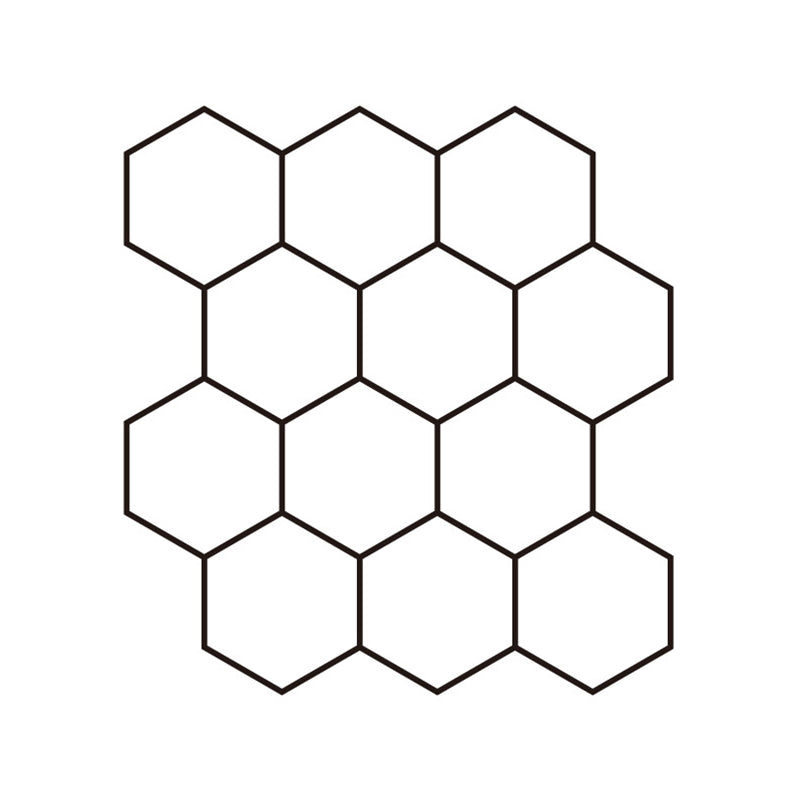 BowLift | Peel and Stick Hexagonal Tiles Waterproof Peel & Stick Tile for Shower 2-Pack