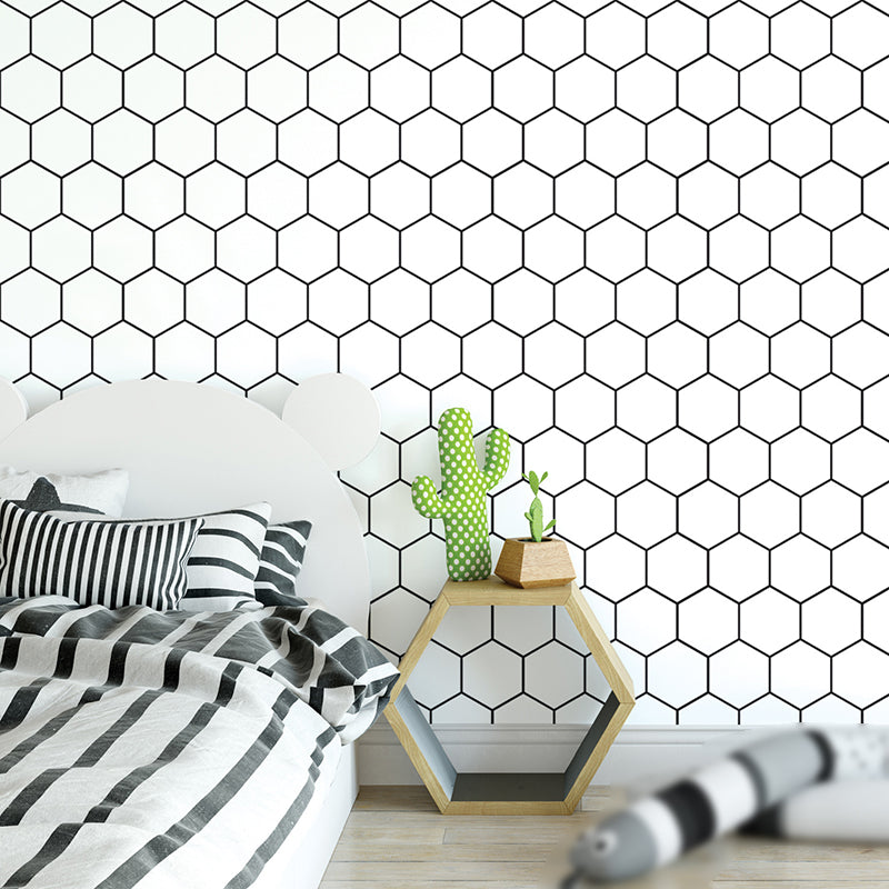 BowLift | Peel and Stick Hexagonal Tiles Waterproof Peel & Stick Tile for Shower 2-Pack