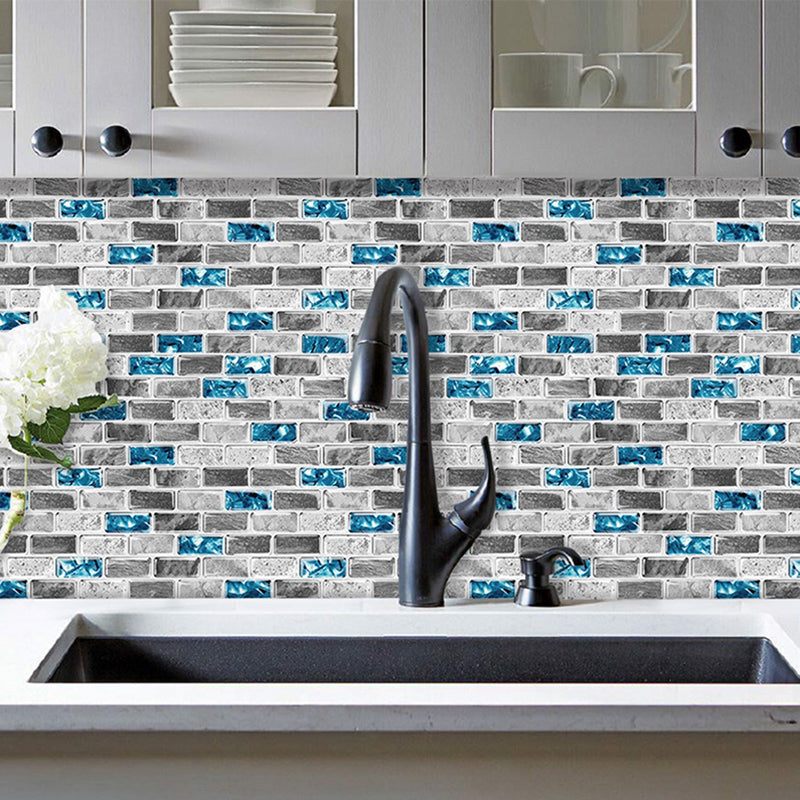 BowLift | Peel and Stick Wall Tile Water Repellent Rectangle PVC Peel & Stick Subway Tile