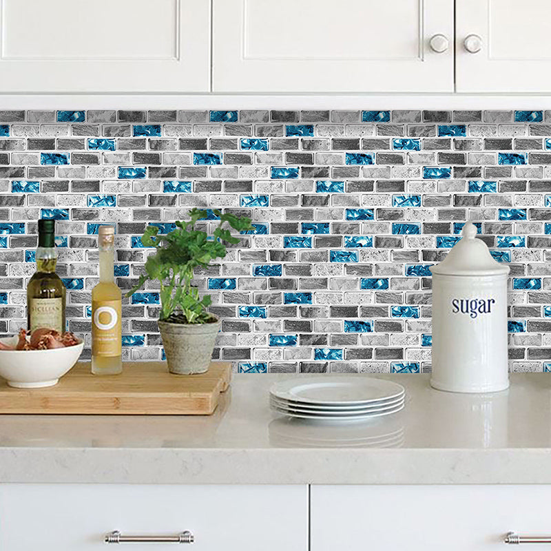 BowLift | Peel and Stick Wall Tile Water Repellent Rectangle PVC Peel & Stick Subway Tile