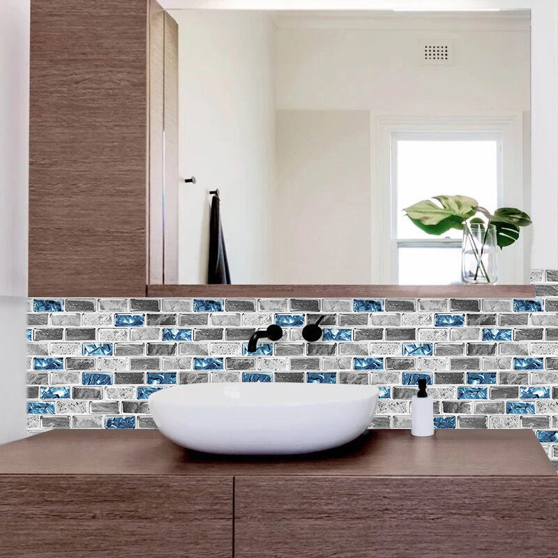 BowLift | Peel and Stick Wall Tile Water Repellent Rectangle PVC Peel & Stick Subway Tile