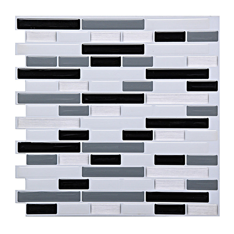 BowLift | Peel and Stick Wall Tile PVC Rectangle Peel and Stick Subway Wall Tile for the Kitchen