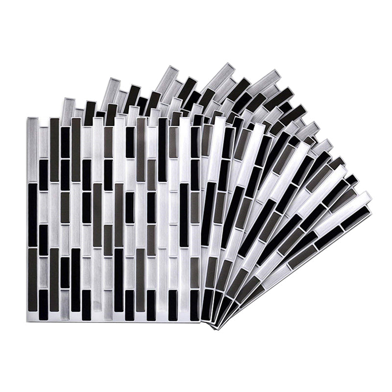 BowLift | Peel and Stick Wall Tile PVC Rectangle Peel and Stick Subway Wall Tile for the Kitchen