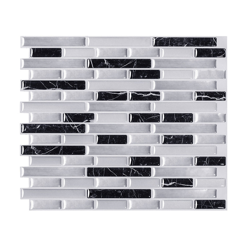 BowLift | Peel and Stick Wall Tile PVC Rectangle Peel and Stick Subway Wall Tile for the Kitchen