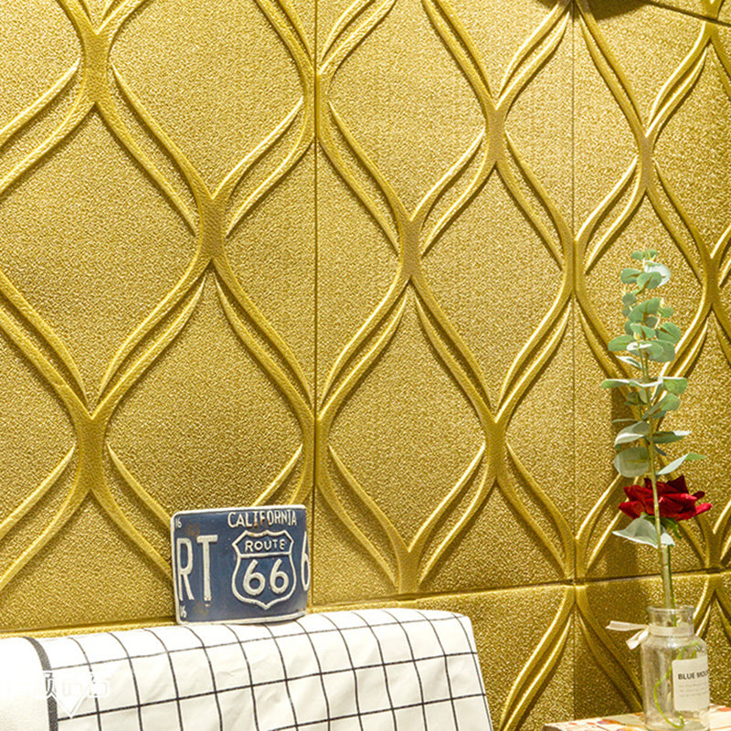 BowLift | Contemporary waterproof wall planks striped brick bedroom wall panels