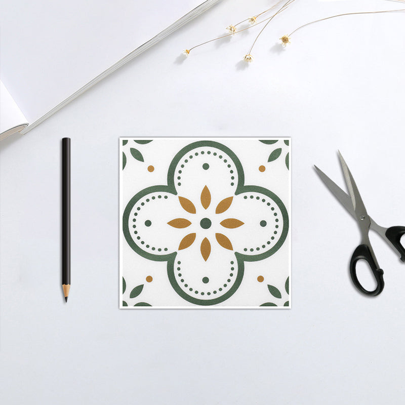 BowLift | Peel and Stick PVC Flooring Matte Vinyl Flooring with Floral Pattern