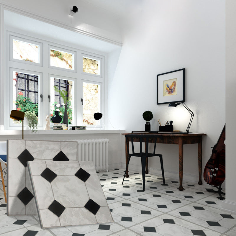 BowLift | Peel and Stick PVC floor covering mat vinyl flooring with diamond look