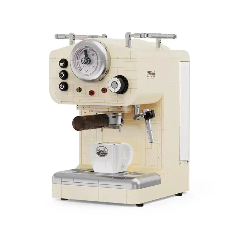 BowLift | 678PCS Creative Series Classic Coffee Machine Building Blocks Automatic Beverage Machine Model Building Toys Gift for Kids
