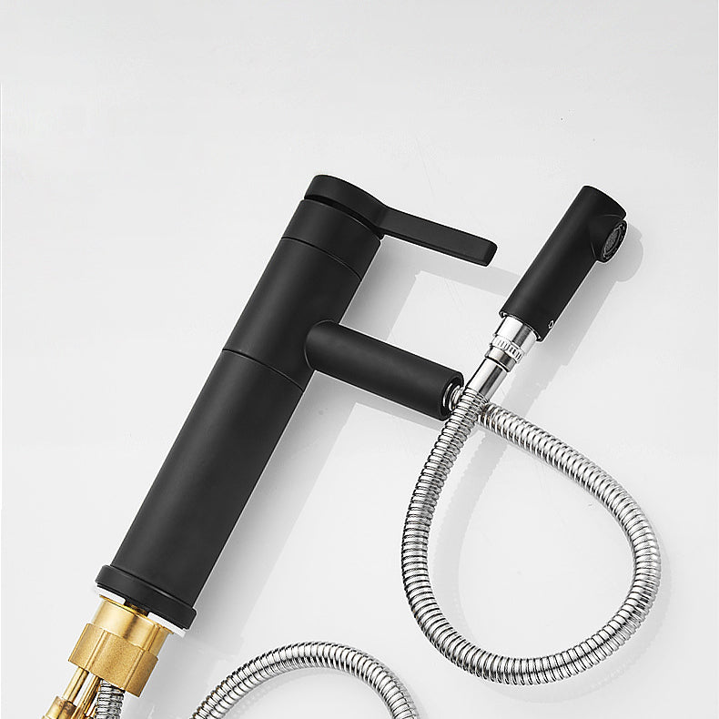BowLift | Lever handle faucet Glam Style with swivel spout for the bathroom