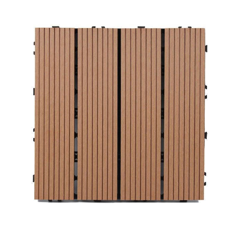BowLift | Wooden Floor Tile Solid Color Click Lock Non-Slip Outdoor Terrace