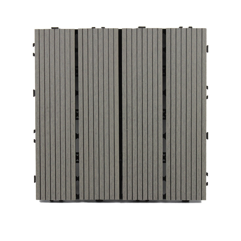 BowLift | Wooden Floor Tile Solid Color Click Lock Non-Slip Outdoor Terrace