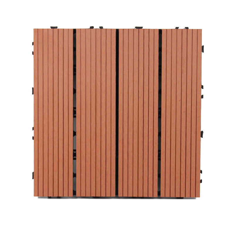 BowLift | Wooden Floor Tile Solid Color Click Lock Non-Slip Outdoor Terrace