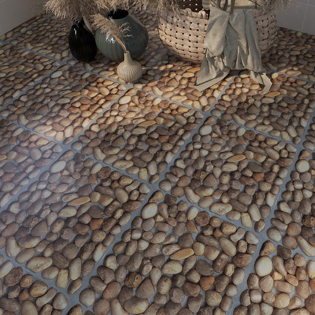 BowLift | Peel and Stick PVC Flooring Matt Vinyl Flooring with Stone Look