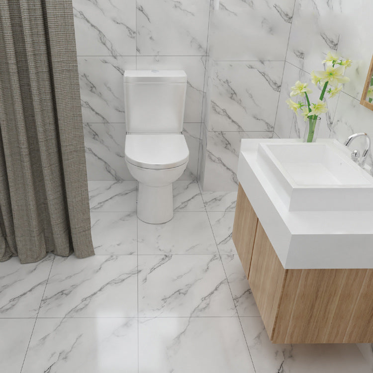 BowLift | Peel and Stick Vinyl Floor Low Gloss PVC Flooring with Marble Look