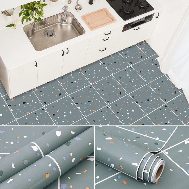 BowLift | Modern PVC Floor Geometric Pattern Peel and Stick Vinyl Plank Floor