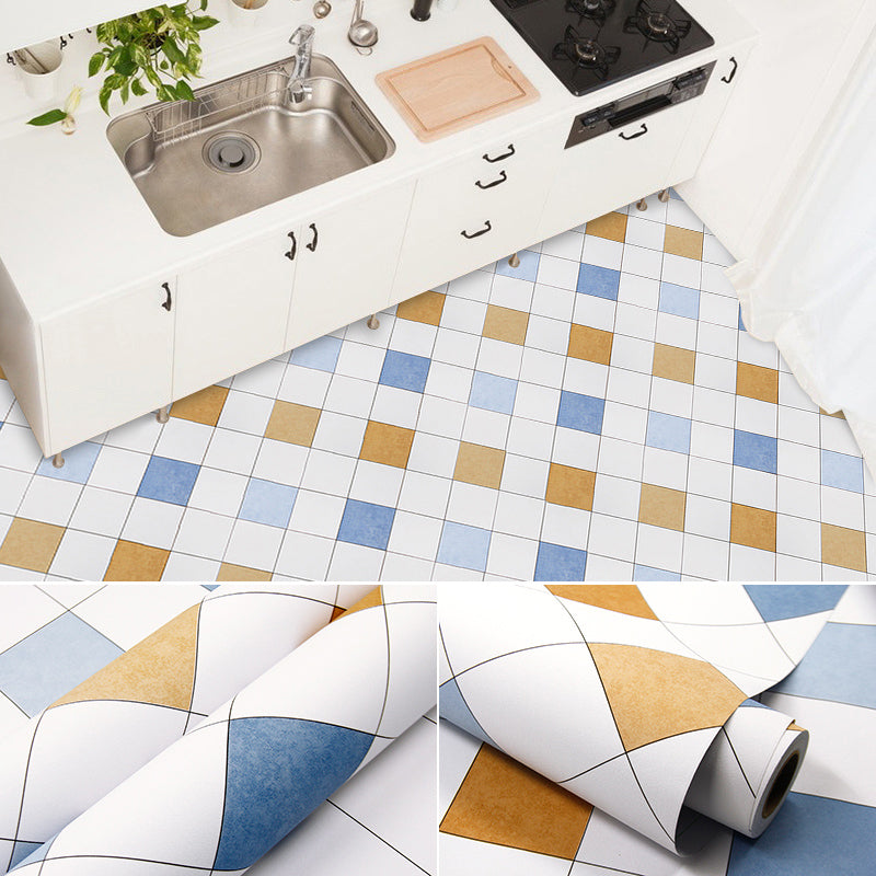 BowLift | Modern PVC Floor Geometric Pattern Peel and Stick Vinyl Plank Floor