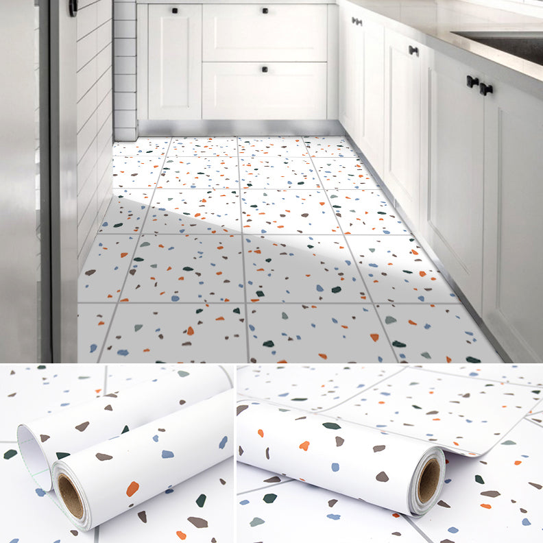 BowLift | Modern PVC Floor Geometric Pattern Peel and Stick Vinyl Plank Floor