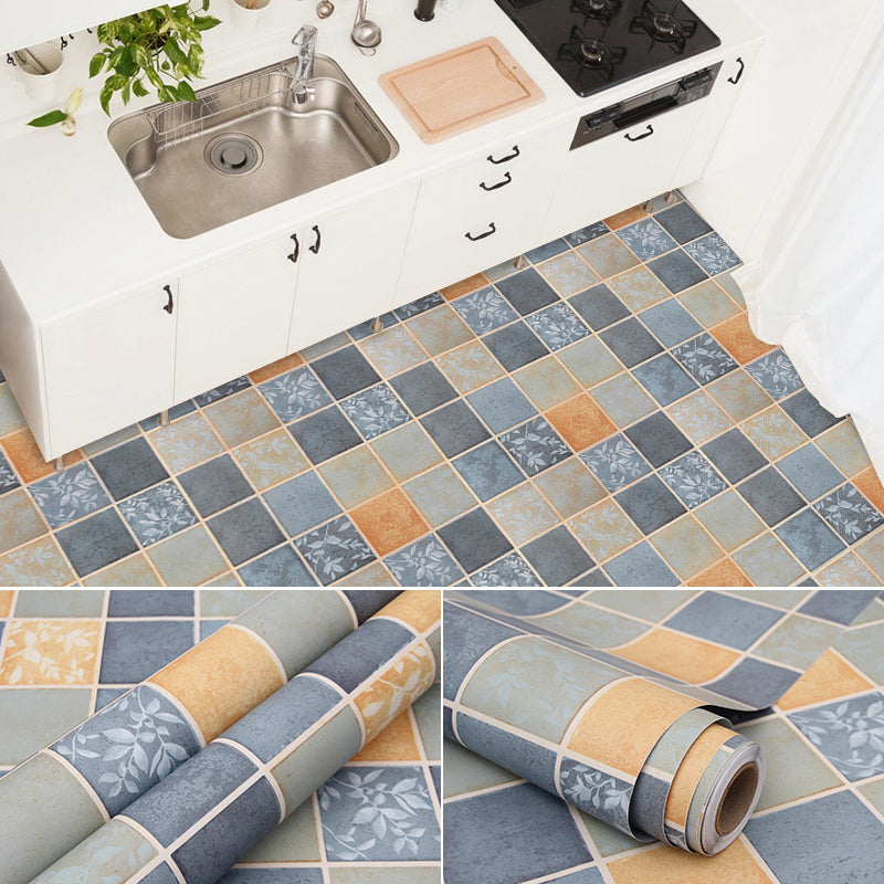 BowLift | Modern PVC Floor Geometric Pattern Peel and Stick Vinyl Plank Floor