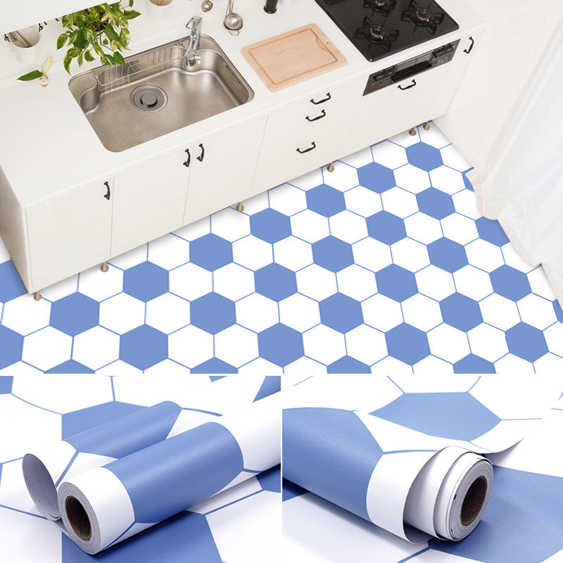 BowLift | Modern PVC Floor Geometric Pattern Peel and Stick Vinyl Plank Floor