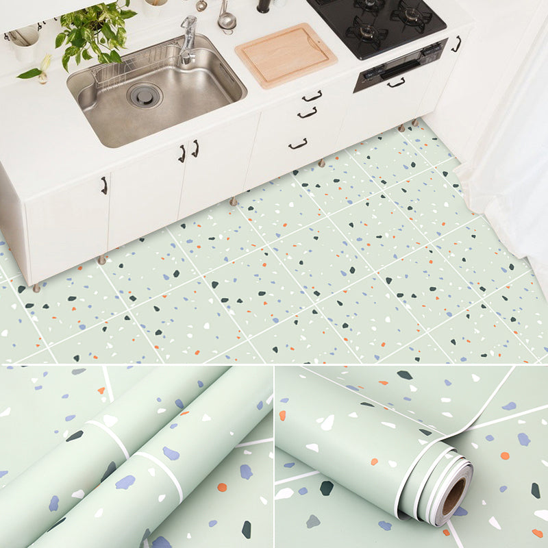 BowLift | Modern PVC Floor Geometric Pattern Peel and Stick Vinyl Plank Floor