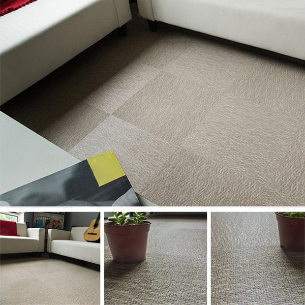 BowLift | Peel and Stick Vinyl Floor Fabric Look Vinyl Floor with Square Edge