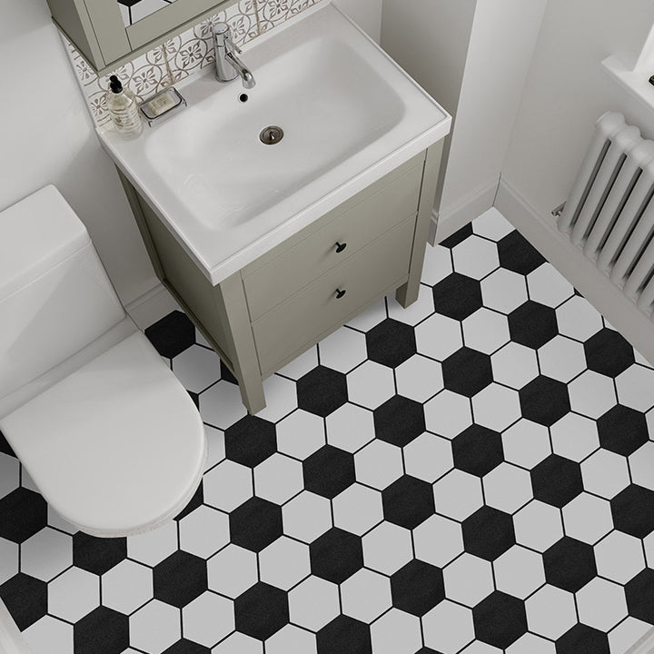 BowLift | Modern PVC flooring Peel and Stick porcelain tile look vinyl plank flooring