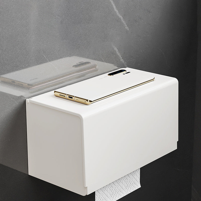 BowLift | White contemporary bathroom accessory set stainless steel aluminum bathroom set