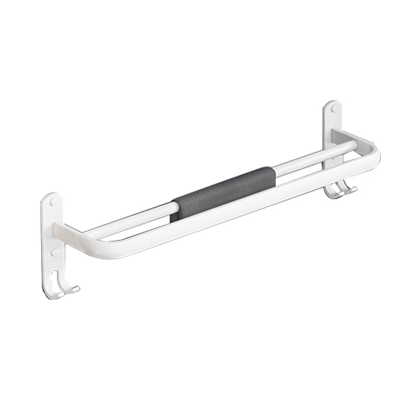 BowLift | White contemporary bathroom accessory set stainless steel aluminum bathroom set