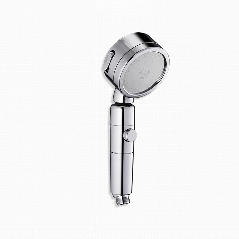 BowLift | Contemporary Handheld Showerhead Round 3 Settings Sprayhead in Silver