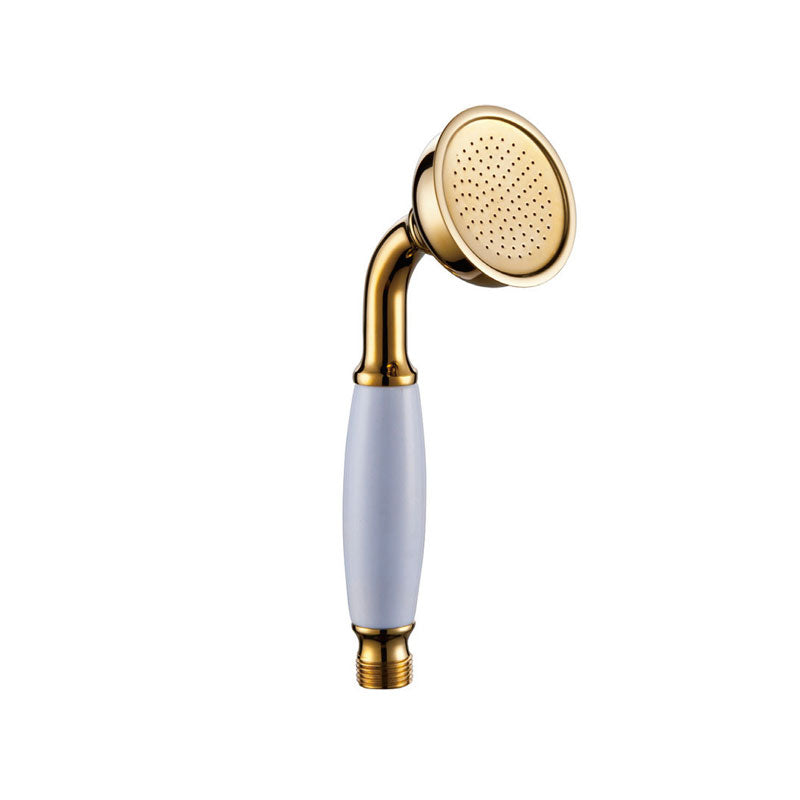 BowLift | All-Copper Single-Function Handheld Showerhead European Style Antique Rain Showerhead