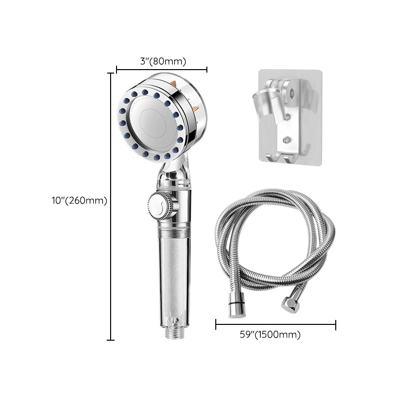 BowLift | Contemporary Handheld Supercharged Showerhead Round Turbo Spray Head
