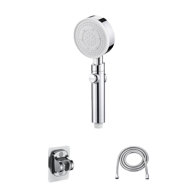 BowLift | Contemporary Handheld Shower Plastic Round Hand Shower with Self-Cleaning