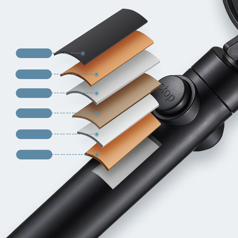 BowLift | Contemporary Hand Shower Plastic Round Hand Shower with Self-Cleaning