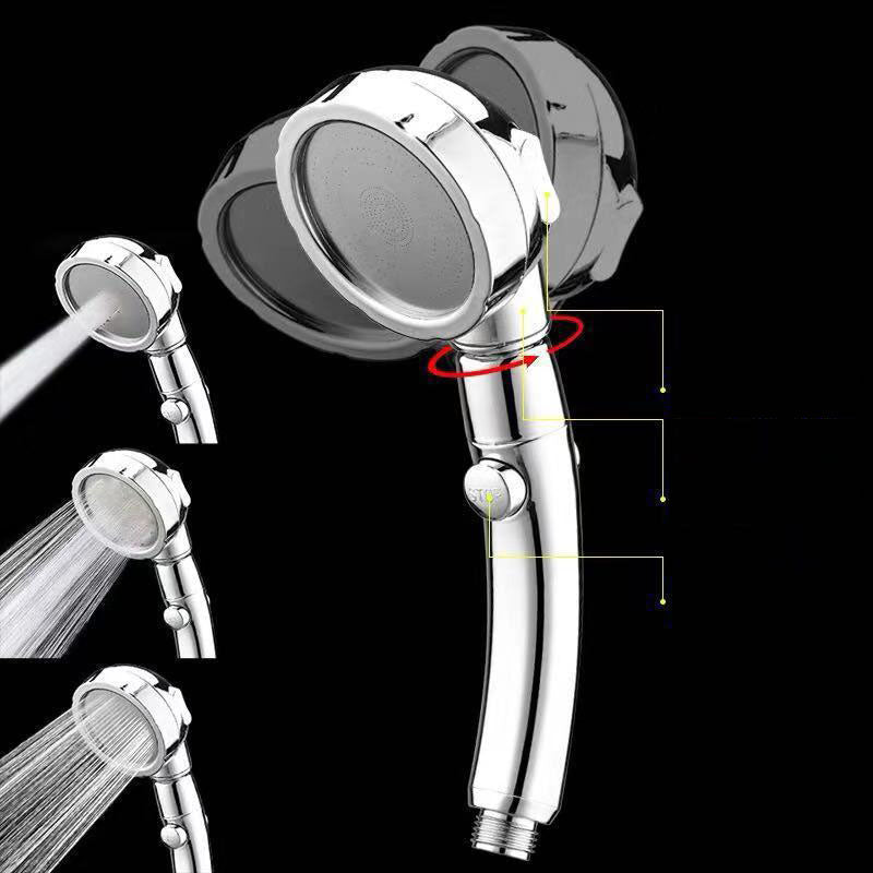 BowLift | Contemporary Shower Combination Hand Shower Plastic Wall Mount Round Shower Head Combination