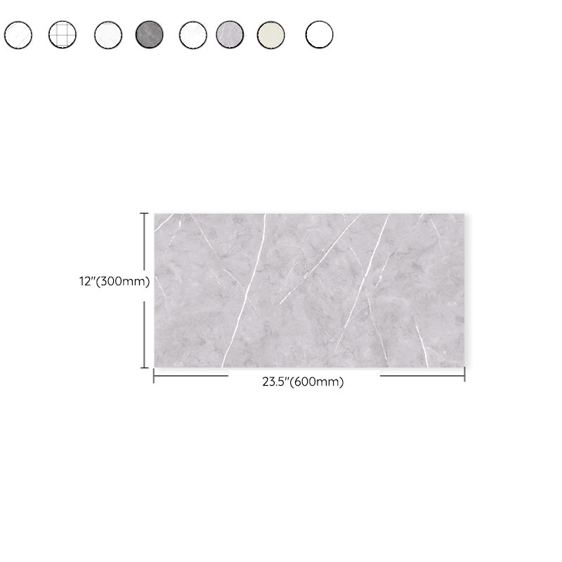 BowLift | 6-Pack PVC Rectangular Peel & Stick Subway Tiles Kitchen and Bathroom Back Splash