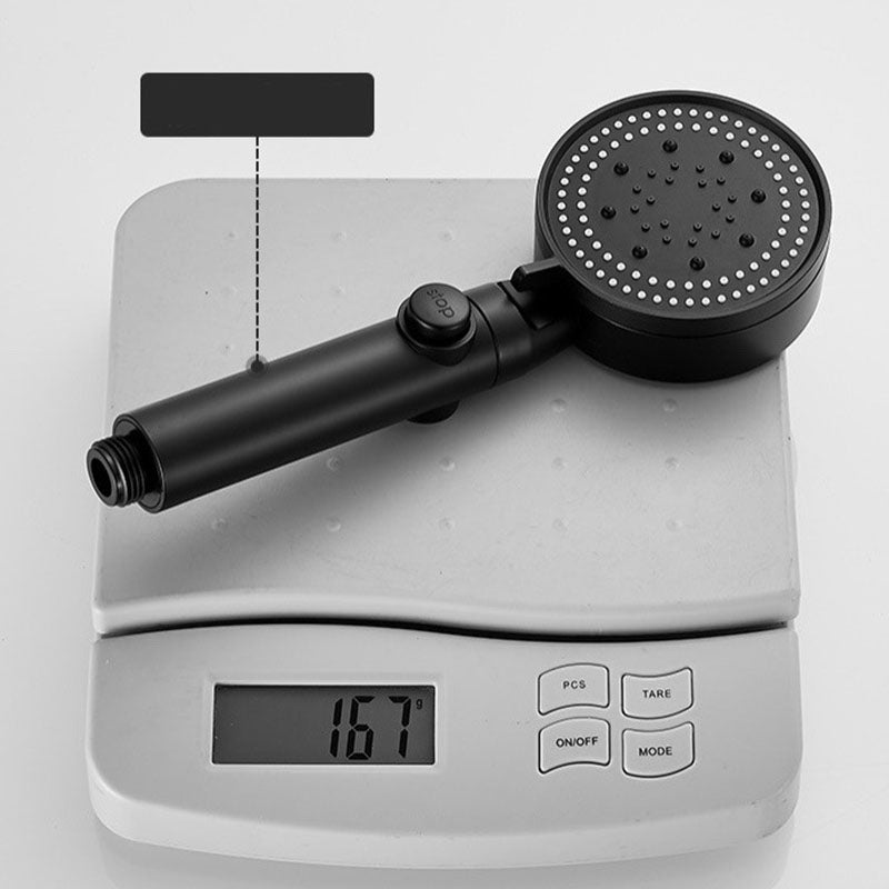 BowLift | Contemporary Shower Head Handheld Shower Wall Mount Round Plastic Shower Head Combo