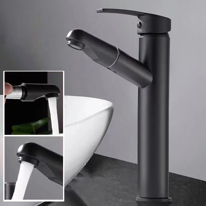 BowLift | Lever handle faucet Contemporary pull-out faucet for the bathroom