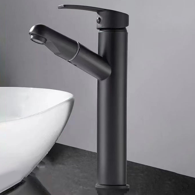 BowLift | Lever handle faucet Contemporary pull-out faucet for the bathroom