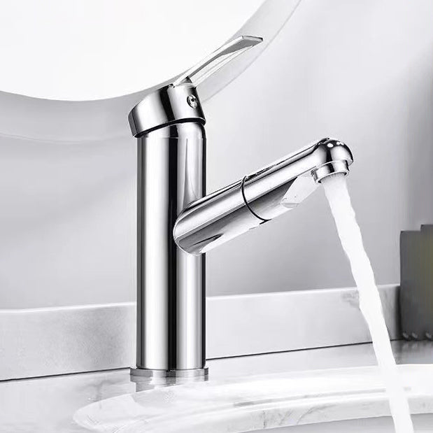 BowLift | Lever handle faucet Contemporary pull-out faucet for the bathroom