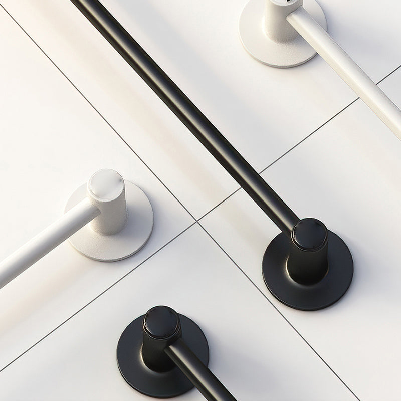 BowLift | 2-piece modern bathroom accessory set metal slipper rack/towel bar